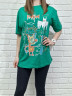 Футболка, р. M,L,XL, коттон, 7 кольорів в упаковці 3 штуки №805884 - Dance WE1051