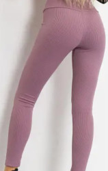 Лосини, р. S-XL, рубчик, фліс, 1 колір в упаковці 4 штуки №804264