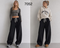 Штани жіночі трикотаж м.7052 (Розмір:S-XL) в упаковці 4 штуки №764246
