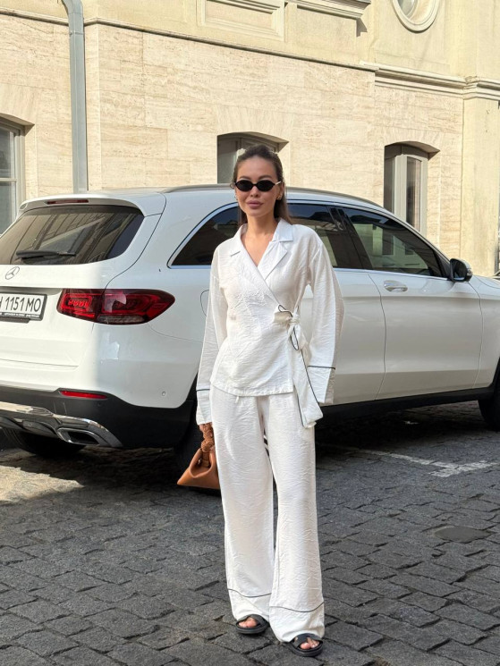 Костюм жіночий, льон, м. 1786 (р: 42-44, 46-48) №712420 - BestFashion RZ6220 м. 1786