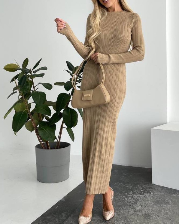 Сукня жіноча довга, трикотаж, м. 3300 (р: універсальний (42-46)) №802882 - 