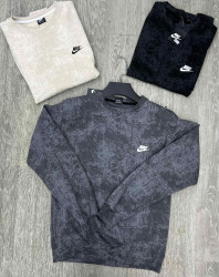 Світшот чоловічий Nike "91" двохнитка (р: М-3XL) 3 кольори, в упаковці 5 шт. №380618