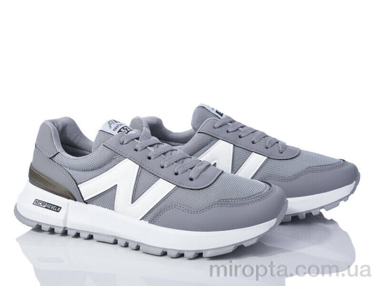 Кросівки HD35(149-16) grey-white р: 40-45, в упаковці: 8 пар, купити тільки гуртом - 952613