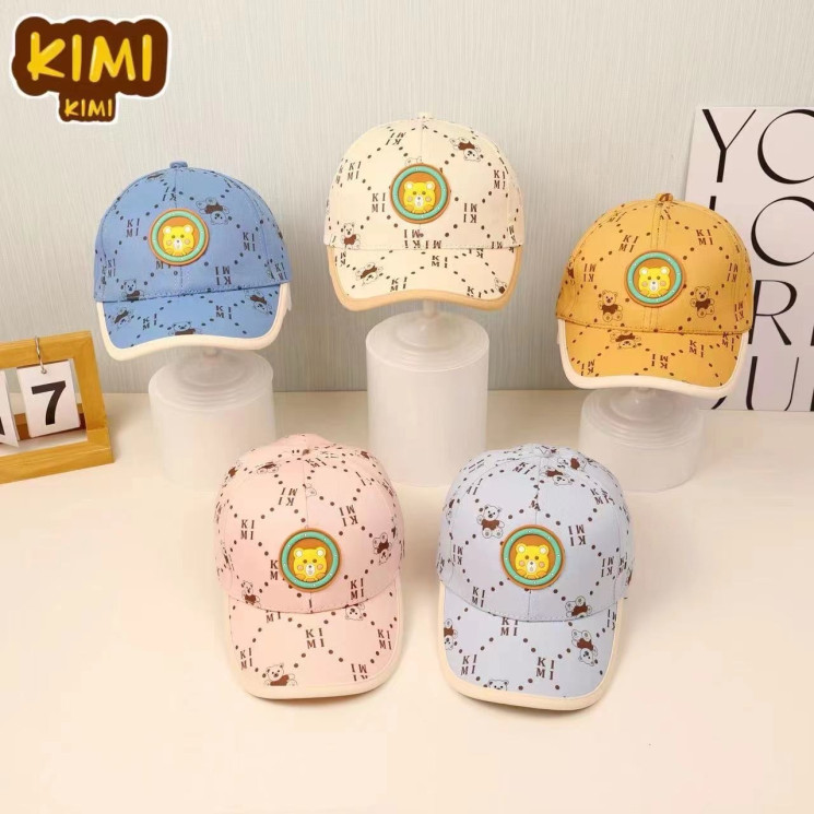 Кепка дитяча KIMI, бавовна (Р: 50-52 см ), мікс кольорів, в упаковці 5 шт. №313969 - Great