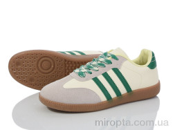 Кросівки HD17(182-42) beige-green р: 36-41, в упаковці: 8 пар, купити тільки гуртом