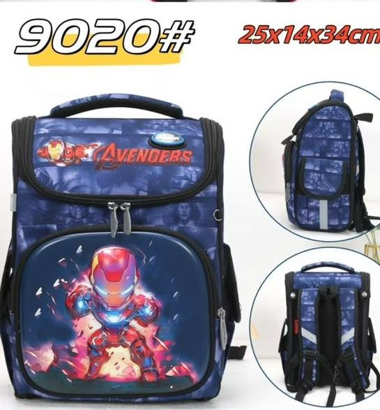 Рюкзак дитячий "9020" щільний текстиль (р: 25*14*34см) №386537 - Ventil SE939