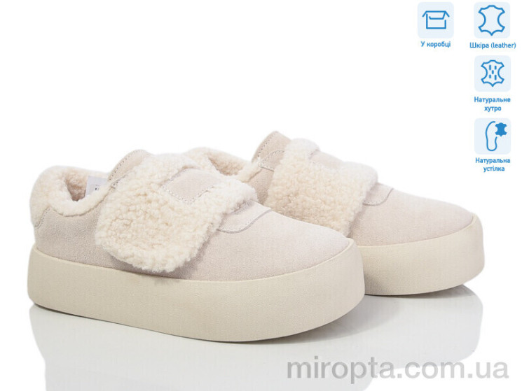 Туфлі M3439-3 beige р: 36-41, в упаковці: 8 пар, купити тільки гуртом - 999460
