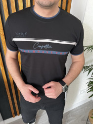 Футболка чоловіча трикотаж (р. 2XL-5XL) 9 кольорів в упаковці 4 штуки №756307