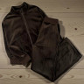 Костюм жіночий оверсайз у стилі Zara, велюр м. 404 (р. 42-44, 46-48, 50-52) шоколад №412162 - 