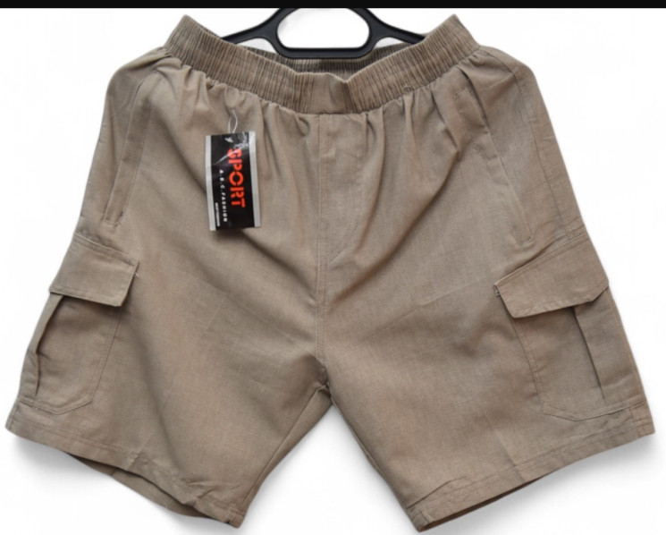 Шорти чоловічі, котон, м.2105 (р. XL-5XL ), 2 кольори, в упаковці 5 штук №329357 - 