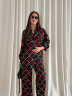 Костюм жіночий, штапель, м. 1708 (р: 42-44, 46-48) №710132 - GrandFashion AV4663 м. 1708