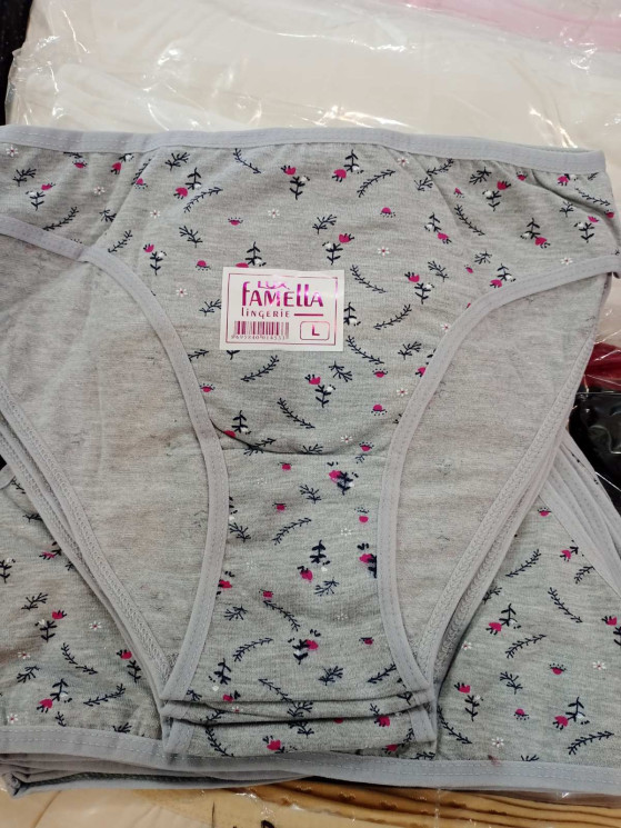 Труси жіночі, котон, (р. M, L, XL ), в упаковці 12 шт. №317601 - Karahan HR1930