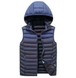 Жилетка чоловіча, плащівка/синтепон, м.7813 (Розмір: 4XL-8XL ), 3 кольори, в упаковці 5 шт. №322750