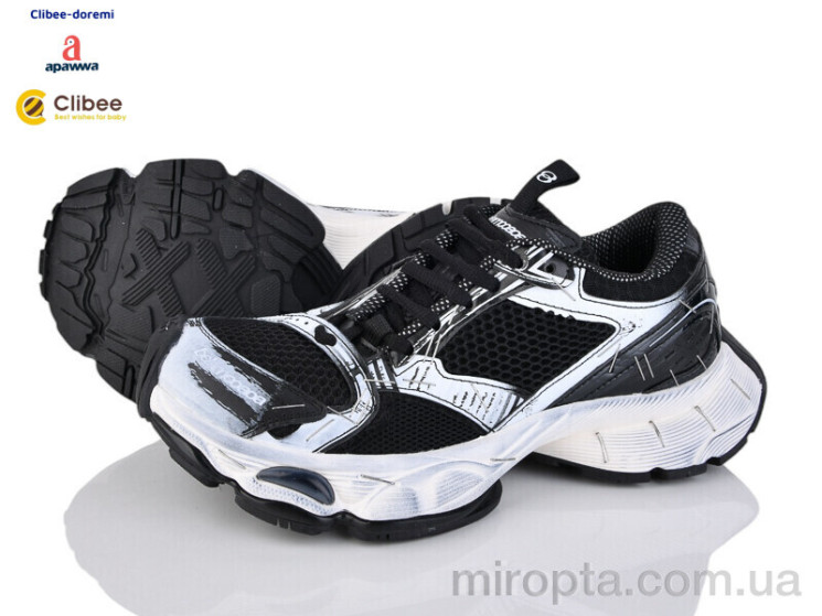 Кросівки D25888 black р: 36-40, в упаковці: 5 пар, купити тільки гуртом - 1066869