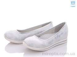 Туфлі 11A-6 silver р: 32-37, в упаковці: 8 пар, купити тільки гуртом