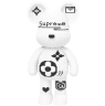 Конструктор Magic Blocks у вигляді ведмедика Bearbrick "Supreme"  м.9978 (висота 68 см)  №753307 - Amsterdam HR277