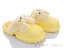 Капці 2336-3 yellow р: 36-41, в упаковці: 6 пар, купити тільки гуртом