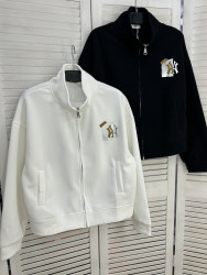 Кофта жіноча "6212" двохнитка (р: one size) 2 кольори, в упаковці 4 шт. №388209