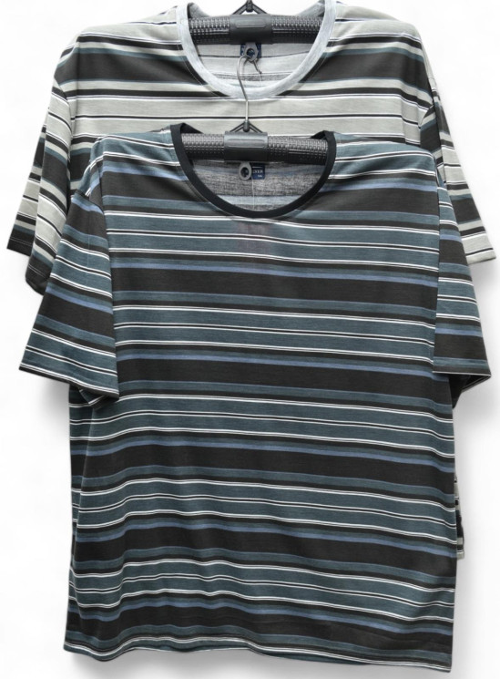 Футболка чоловіча, трикотаж (р. 5XL-8XL ), мікс кольорів, в упаковці 5 шт. №313273 - Vanda SE1013