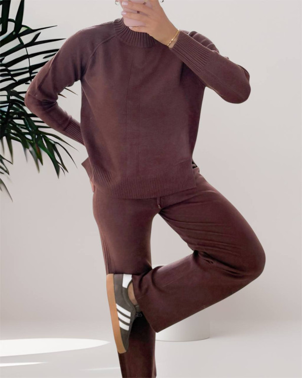 Костюм жіночий "двійка", кашемір, 70% cotton, 25% viskoea, 5% elastna м.6841 (р: 42-46) №815934 - 