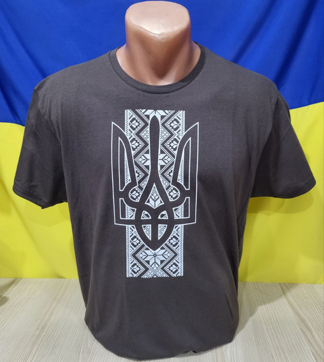 Футболка чоловіча (Розмір: S-XL) патріотична в упаковці 4 штуки №820496 - Ninette BG/PO2160