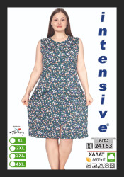 Халат жіночий "24163" коттон (р: XL,2XL,3XL,4XL) в упаковці 4 шт. №365095