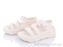 Босоніжки W412-2 white р: 36-41, в упаковці: 8 пар, купити тільки гуртом