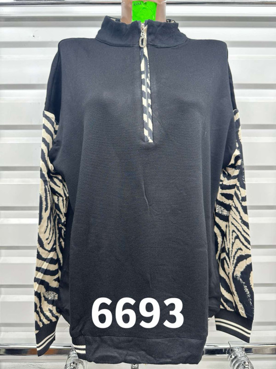 Кофта жіноча "6693" (р: 48-54) в упаковці 4 шт. №375622 - Natasha SE669