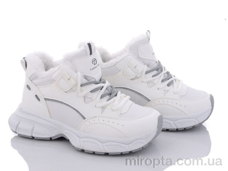 Кросівки 197-168 white р: 36-40, в упаковці: 8 пар, купити тільки гуртом - 897640