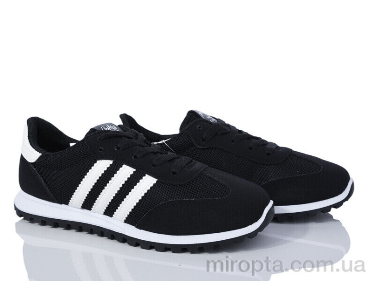 Кросівки HD14(149-54) black-white р: 36-41, в упаковці: 8 пар, купити тільки гуртом - 949447