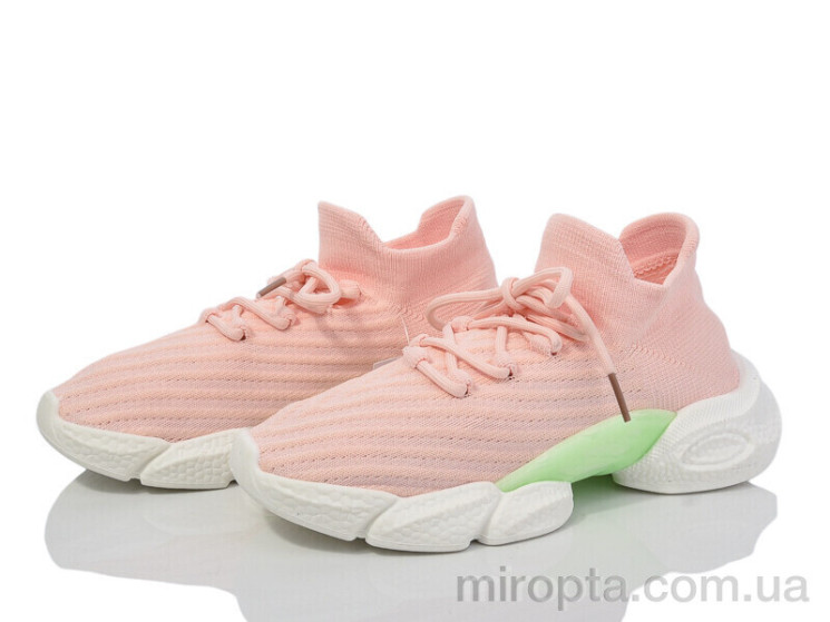 Кросівки 182-44 pink р: 36-40, в упаковці: 8 пар, купити тільки гуртом - 974409