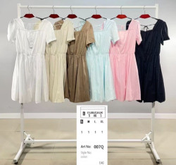 Сукня жіноча "107Q" прошва (р: S,M,L,XL) 6 кольорів, в упаковці 4 шт. №386615