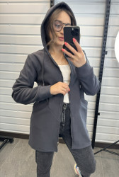 Кофта жіноча велюр на мікрохутрі м.27010 (Розмір:М-3XL) в упаковці 5 штук №764338