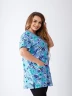Футболка-туніка жіноча "b-64" бавовна (р: 54-56) в упаковці 4 шт. №381579 - Kolorit Uzk 964