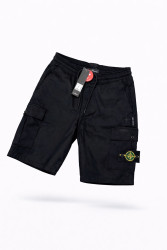Шорти чоловічі "Stone Island" котон (р: S-2XL) в упаковці 5 шт.№383789