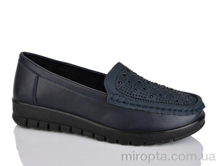 Туфлі 5292 blue р: 37-42, в упаковці: 8 пар, купити тільки гуртом - 991776