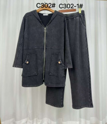 Костюм жіночий, трикотаж, м.С302 (Розмір: 2XL-5XL ), в упаковці 4 шт. №331749