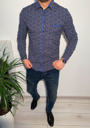 Сорочка No Brand р M-3XL Чоловіча R450 navy