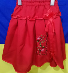 Спідниця дитяча 7-11 років в упаковці 5 штук №820648