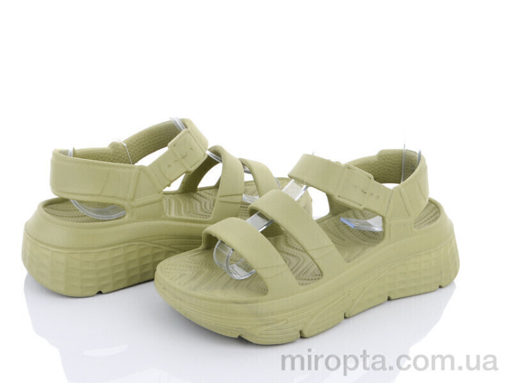Босоніжки W412-11 a.green р: 36-41, в упаковці: 8 пар, купити тільки гуртом - 823176