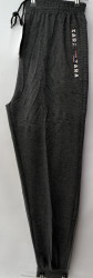 Спортивні штани чоловічі (сірі), p.XL-5XL, "112" в упаковці 5 або 10 штук №811602