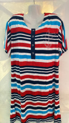 Сукня домашня жіноча, махра (р: XL,2XL,3XL,4XL) в упаковці 4 шт. №367575