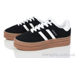 Кросівки 20-1046-1 black-white р: 36-41, в упаковці: 8 пар, купити тільки гуртом
