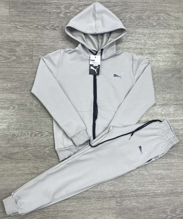 Спортивний костюм Puma дитячий двохнитка, пеньє м.247-3 (р: 13-17 років) 5 кольорів в упаковці 5 штук №756113 - Champion SE829
