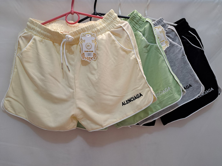 Шорти жіночі батал (Розмір: 4XL-6XL) "501" хб в упаковці 6 штук різного кольору №822552 - Hang SE641