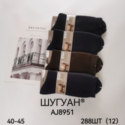 Шкарпетки чоловічі м.AJ8951 (р:40-45) мікс кольорів в упаковці 12 штук №761125