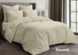 Комплект постільної білизни, бязь, м. Ваниль (розмір: двоспальний максі/нестандарт) №335201