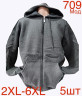Худі чоловіча м.709 (р.2XL-6XL) 3 кольора в упаковці 5 штук 758130 - Nadiyka BG/PO2161-2162
