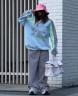 Костюм жіночий, двонитка + рібана м. 425 (р. 42-46) №409231 - 