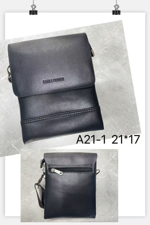 Чоловіча сумка "А21-1" штучна шкіра (р: 21*17см) №373133 - Chuk BE3624